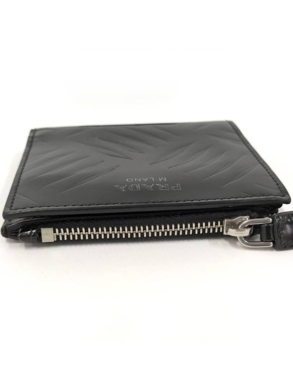 Prada Bifold Wallet Leather Black - Picture 6 of 9